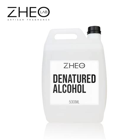 denatured alcohol for perfume making.